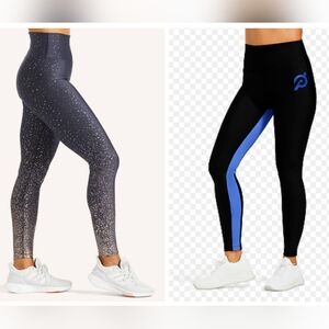 Peloton 2 pair of Show Up leggings Size XL